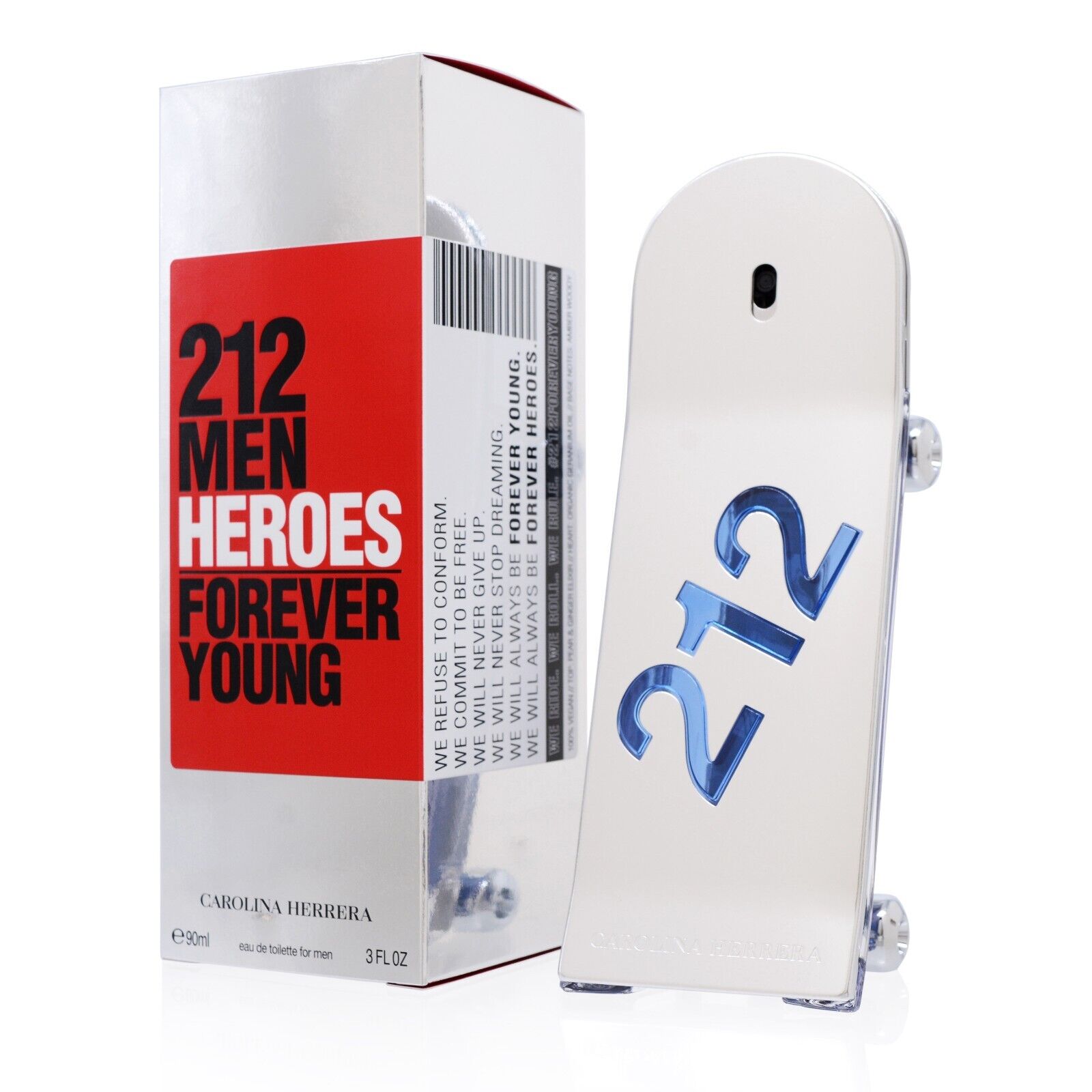 212 Heroes Forever Young Eau de Toilette Spray für Herren von Carolina Herrera