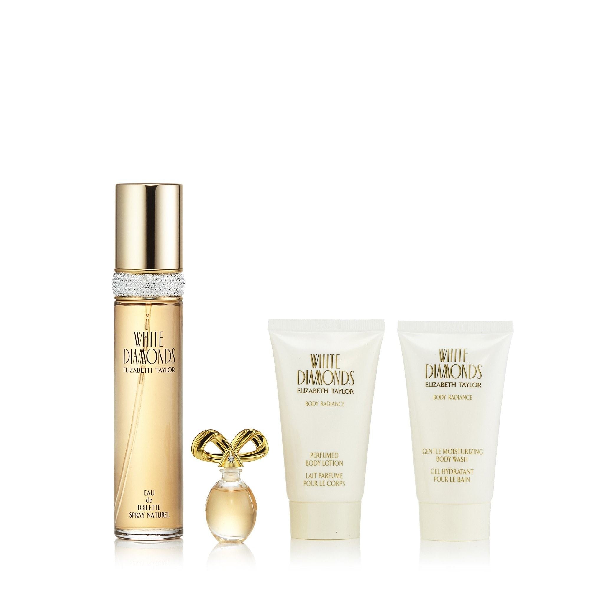 Weiße Diamanten-Set für Damen von Elizabeth Taylor