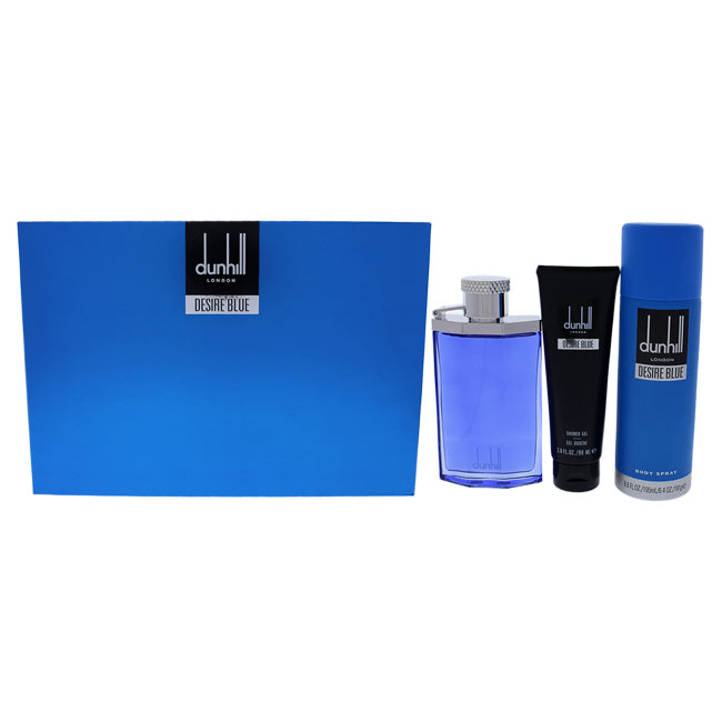 Desire Blue von Alfred Dunhill für Herren - 3-teiliges Geschenkset