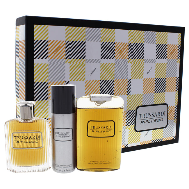 Trussardi Riflesso von Trussardi für Herren – 3-teiliges Geschenkset