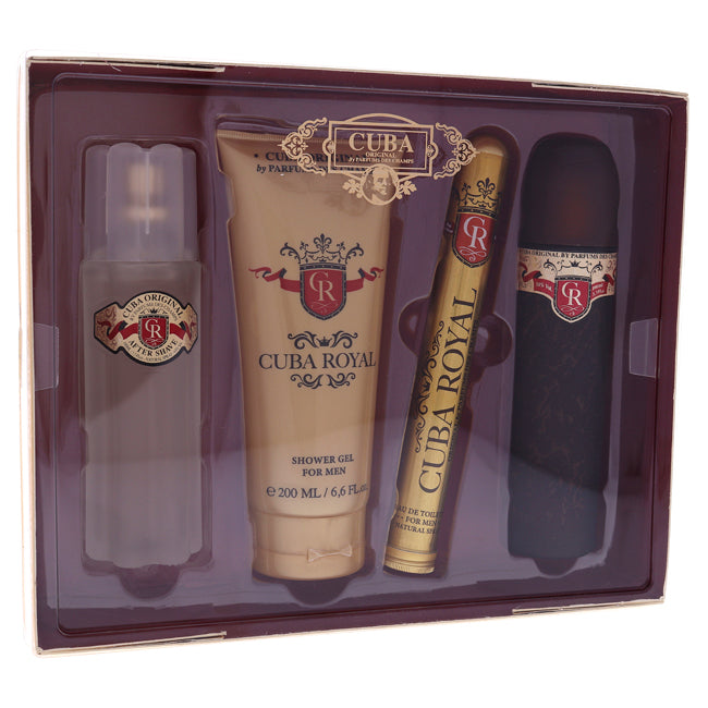 Cuba Royal von Cuba für Männer - 4-teiliges Geschenkset