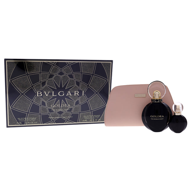 Goldea The Roman Night von Bvlgari für Damen - 3-teiliges Geschenkset