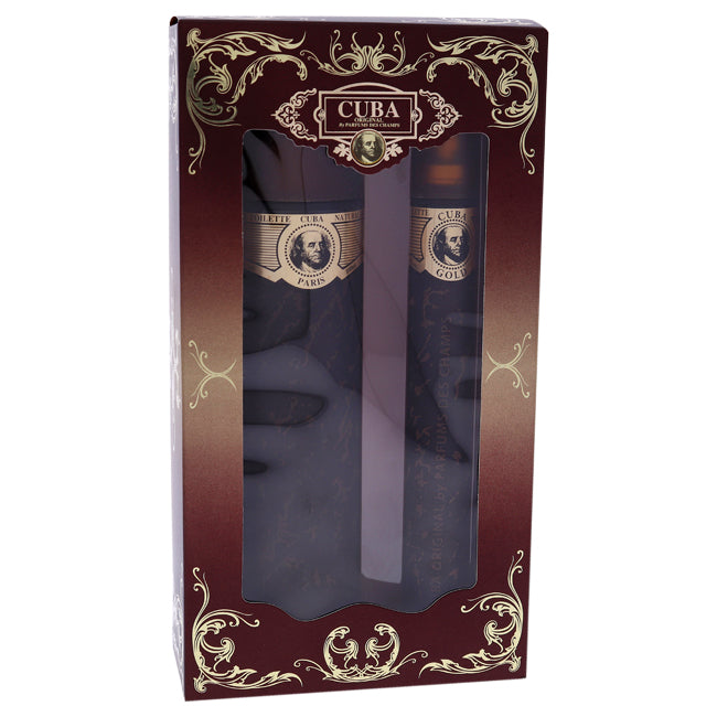 Cuba Gold von Cuba für Männer - 2-teiliges Geschenkset