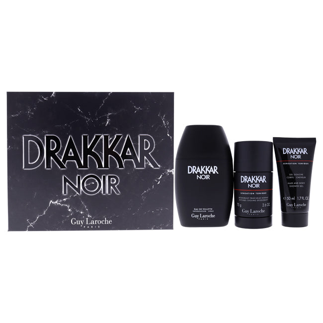 Drakkar Noir von Guy Laroche für Herren - 3-teiliges Geschenkset