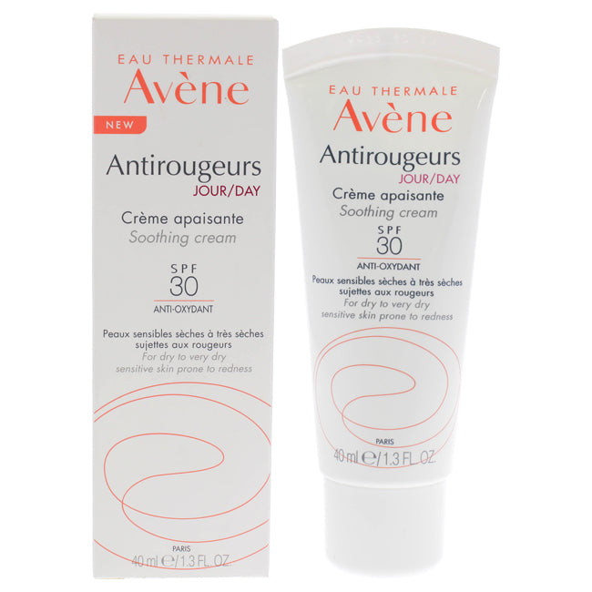 Antirougeurs Day Sothing Cream SPF 30 von Avene für Unisex - 1,3 oz Creme