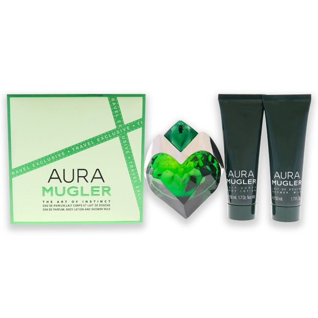 Aura Mugler von Thierry Mugler für Damen - 3-teiliges Geschenkset