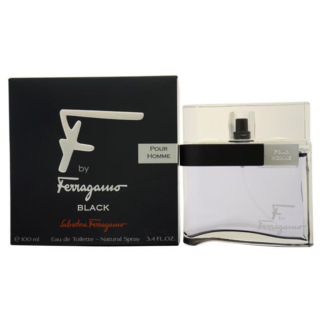 F By Ferragamo Black For Men von Salvatore Ferragamo Eau De Toilette Spray