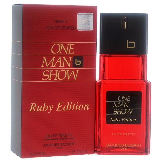 ONE MAN SHOW VON JACQUES BOGART FÜR MÄNNER - Eau de Toilette SPRAY (RUBY EDITION)