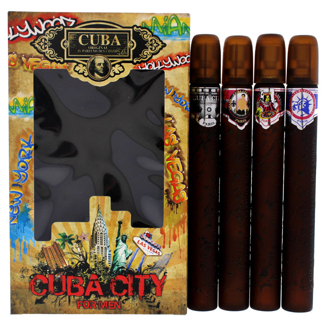 Cuba City von Cuba für Männer - 4-teiliges Geschenkset