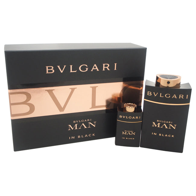 Bvlgari Man In Black von Bvlgari für Herren - 2-teiliges Geschenkset