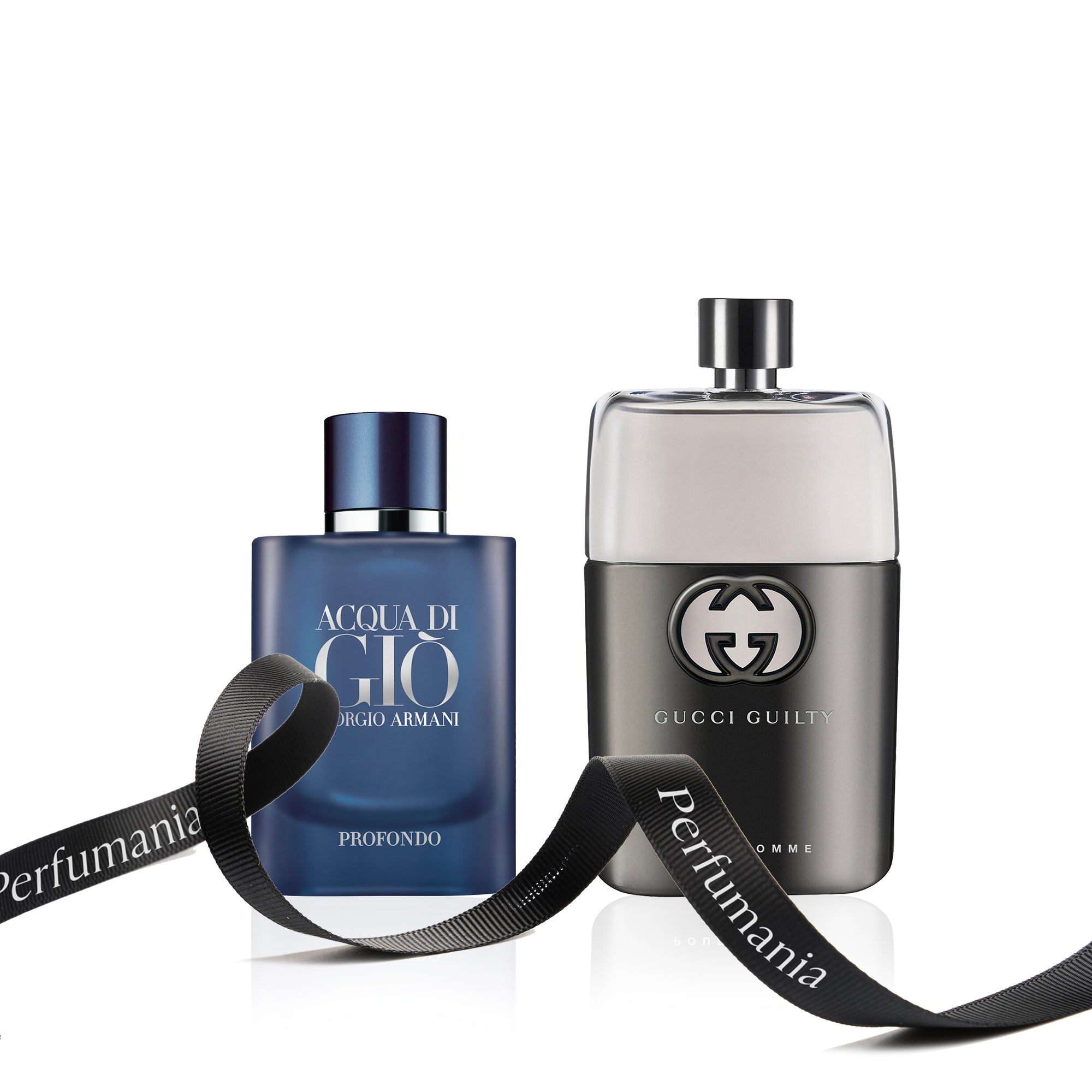 Bundle für Herren: Acqua Di Gio Profondo von Giorgio Armani und Gucci Guilty von Gucci
