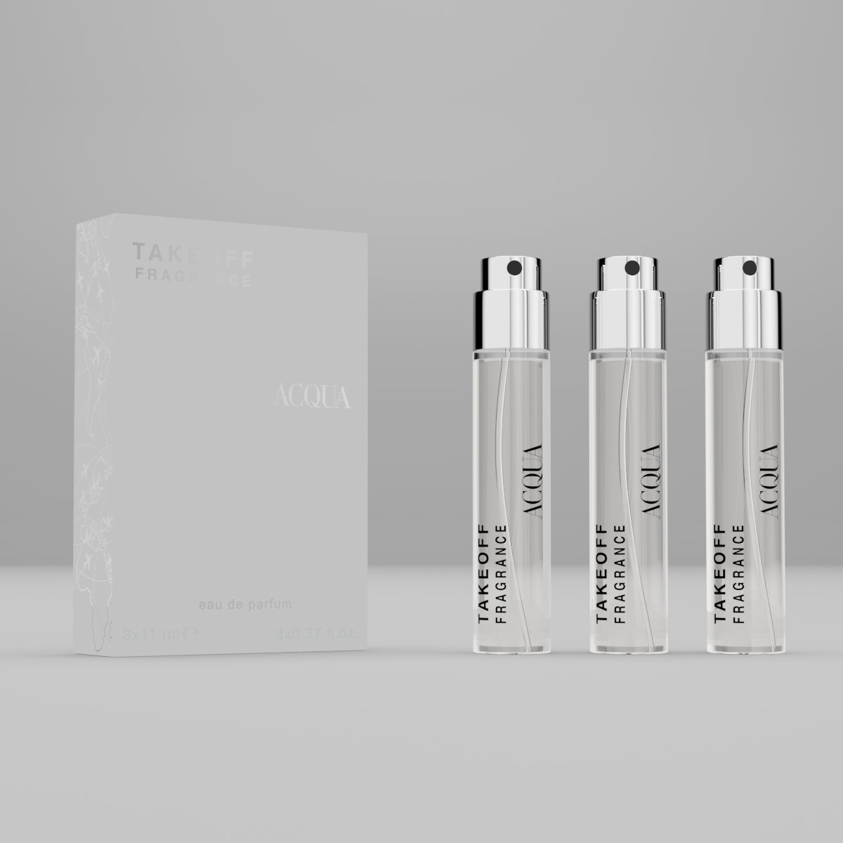 TAKEOFF - ACQUA - Beste Parfüm auf dem Markt - 3x11ml Superduft