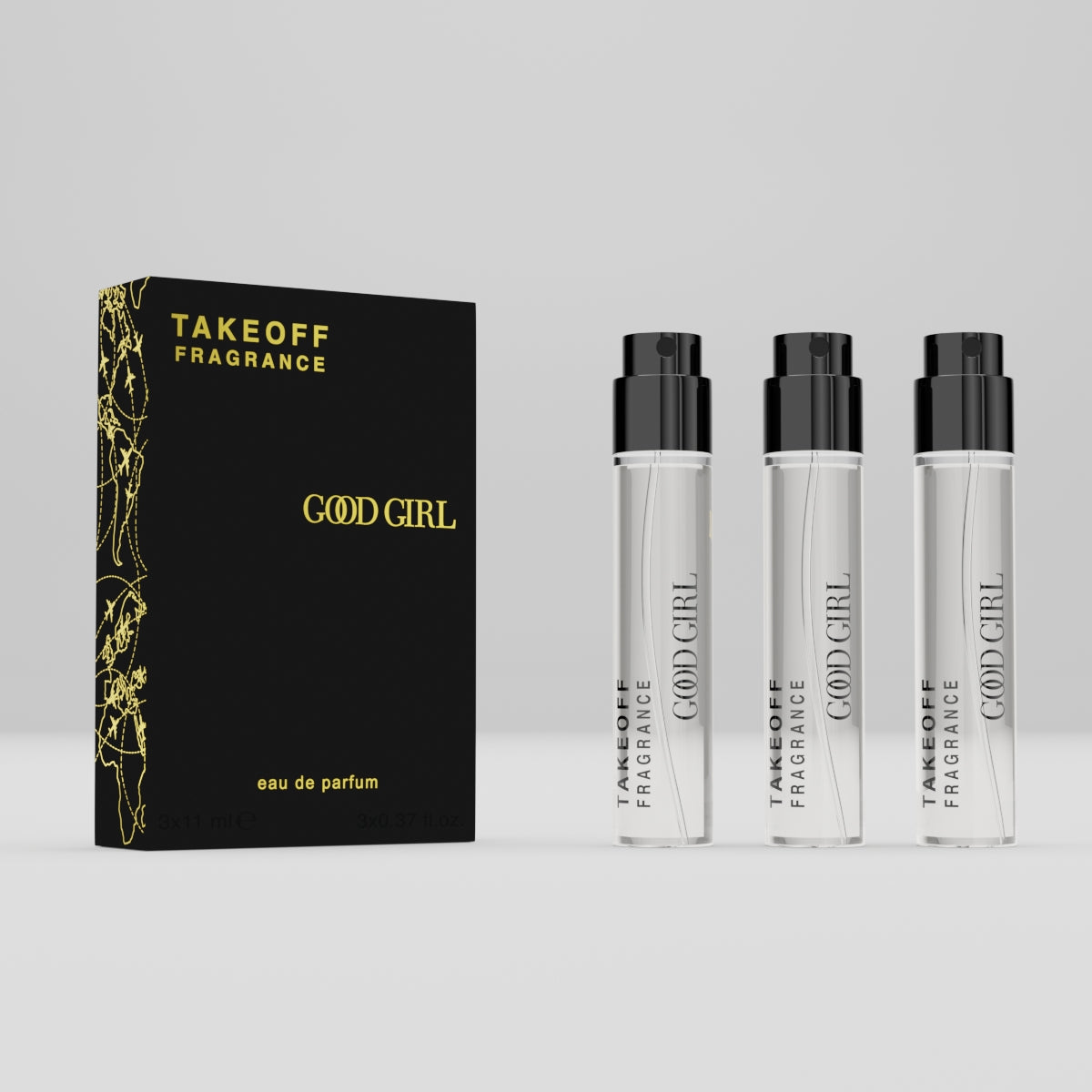 TAKEOFF - GOOD GIRLS - Beste Parfüm auf dem Markt - 3x11ml Superduft