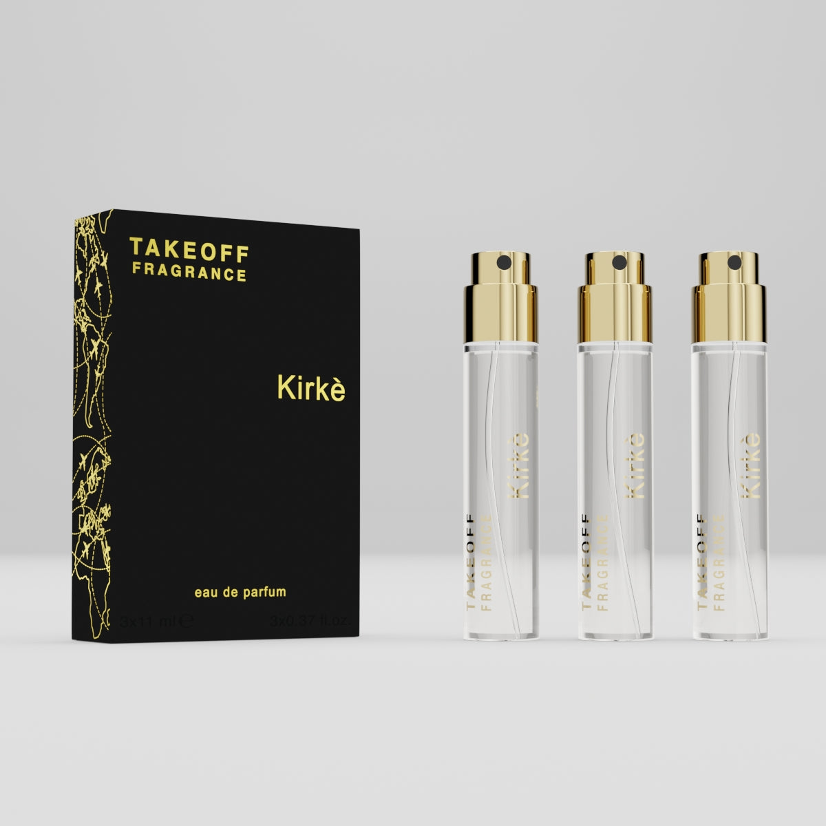 TAKEOFF -KIRKE- Beste Parfüm auf dem Markt - 3x11ml Superduft