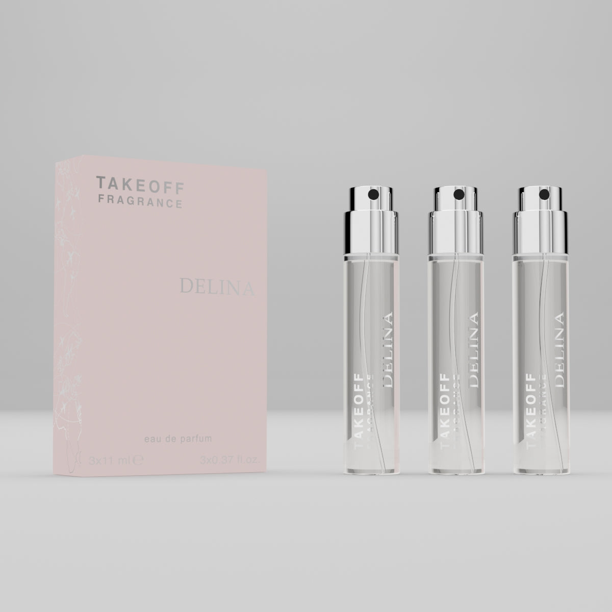 TAKEOFF -DELINA- Beste Parfüm auf dem Markt - 3x11ml Superduft