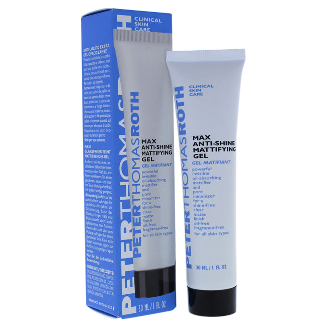 Max Anti-Shine Mattifying Gel von Peter Thomas Roth für Unisex - 1 oz Gel