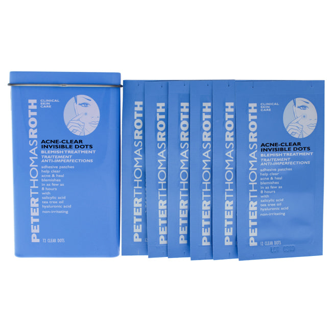 Acne-Clear Invisible Dots von Peter Thomas Roth für Unisex - 72 Clear Dots Akne-Pflege