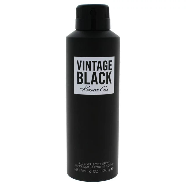 Vintage Black Body Spray für Männer von Kenneth Cole
