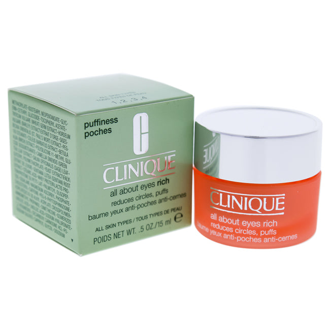 All About Eyes Rich von Clinique für Damen - 0,5 oz Augencreme