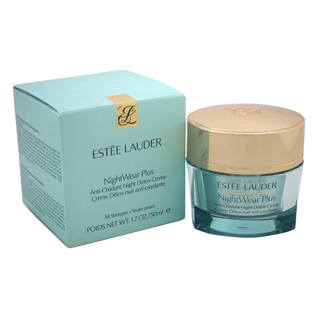 NightWear Plus Anti-Oxidant Night Detox Creme – Alle Hauttypen von Estee Lauder für Damen – 1,7 oz Creme