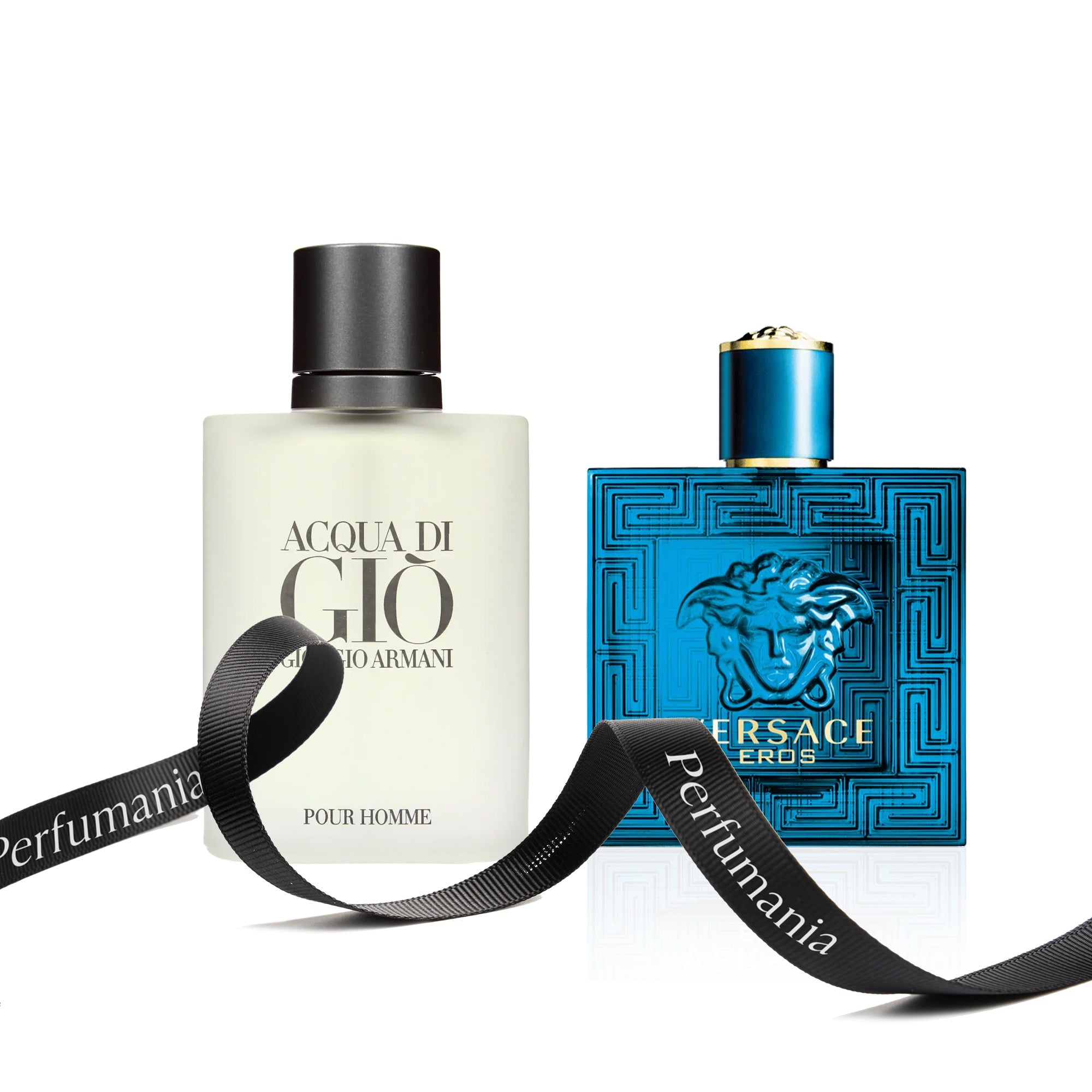 Bundle für Herren: Acqua di Gio von Armani und Eros von Versace