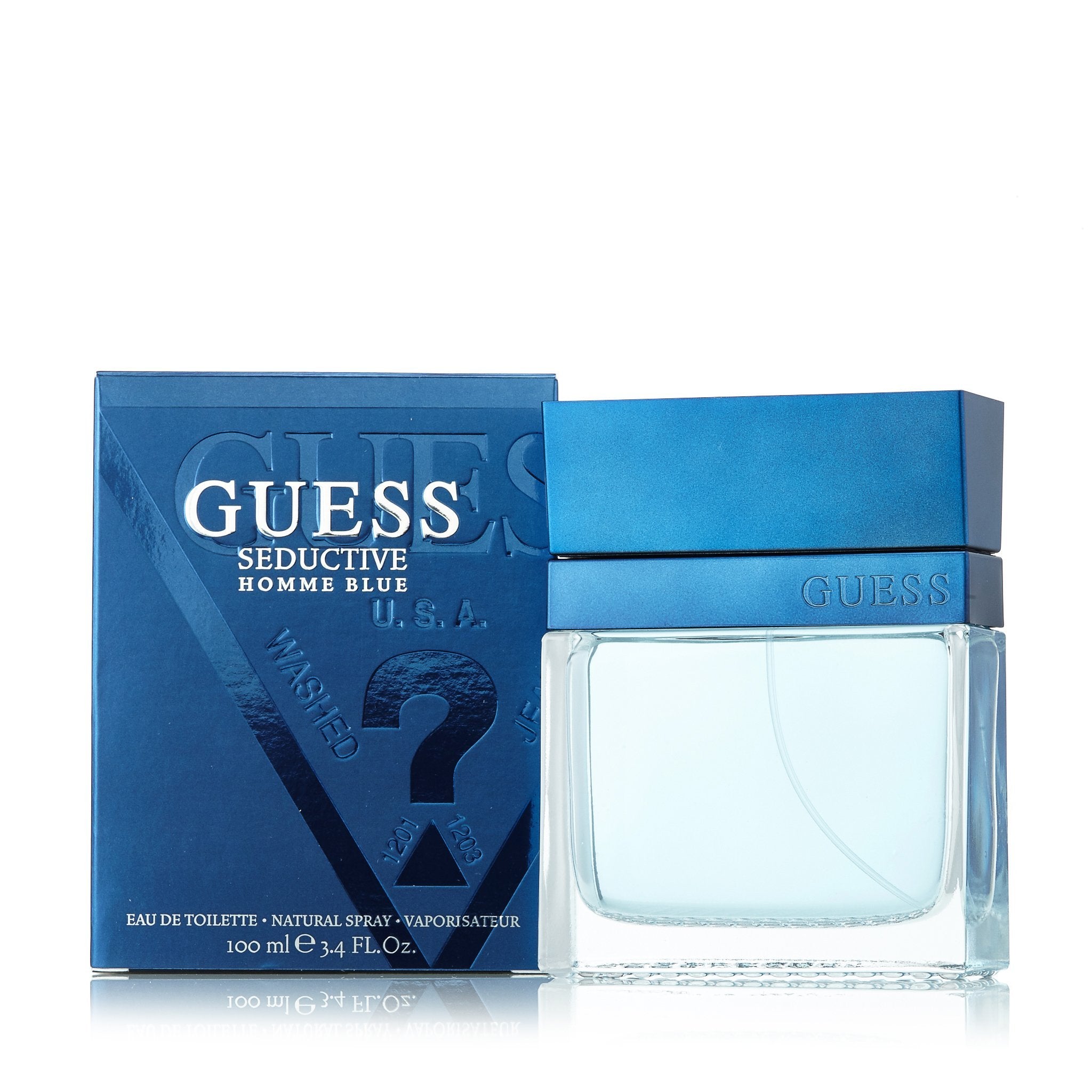 Seduction Homme Blue Eau de Toilette Spray für Herren von Guess