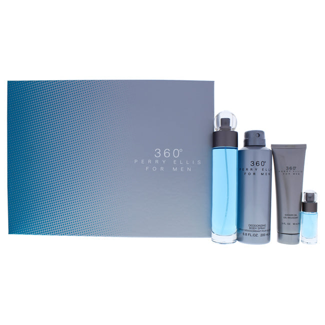 360 von Perry Ellis für Herren - 4-teiliges Geschenkset