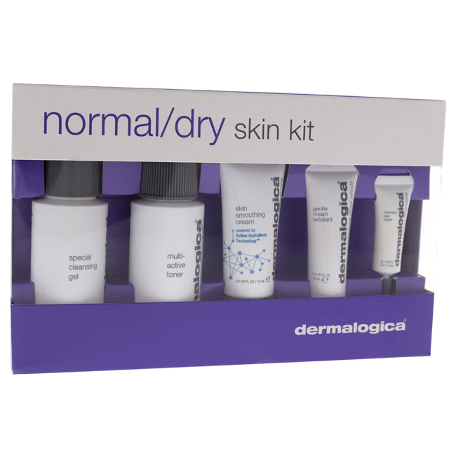 Kit für normale, trockene Haut von Dermalogica für Unisex - 5-tlg.