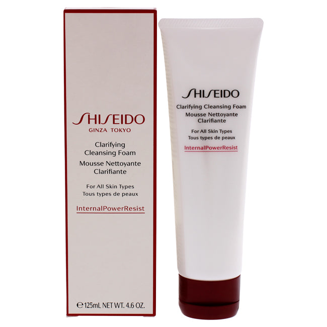 Klärender Reinigungsschaum von Shiseido für Unisex - 4,6 oz Reiniger