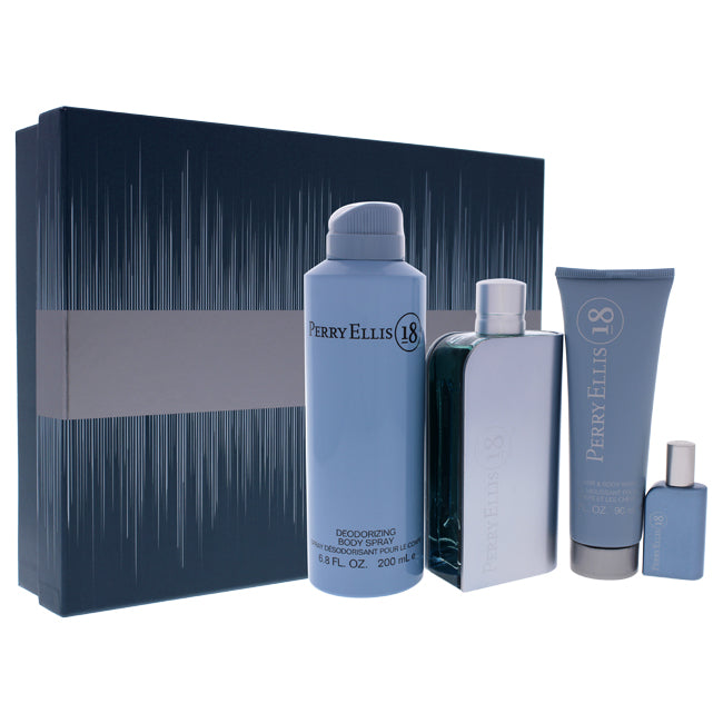 Perry Ellis 18 von Perry Ellis für Herren - 4-teiliges Geschenkset