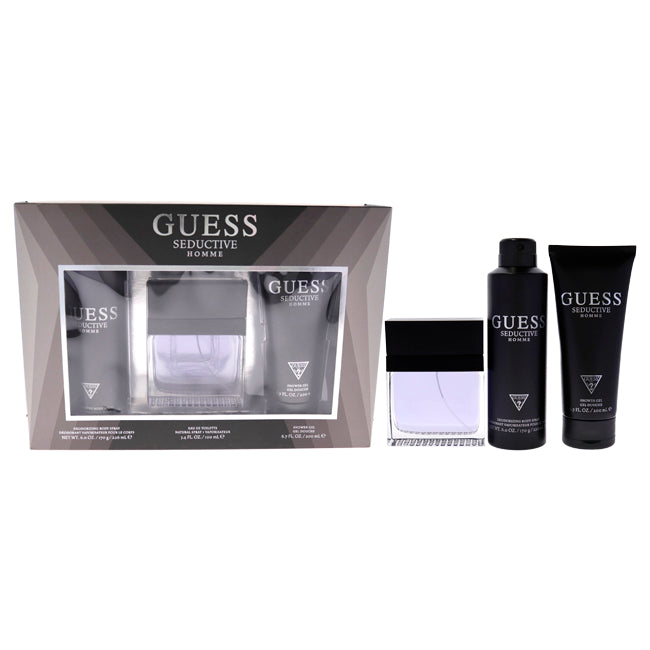 Seductive von Guess für Männer – 3-teiliges Geschenkset