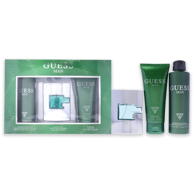 Guess Man von Guess für Herren – 3-teiliges Geschenkset