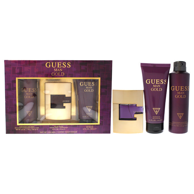 Guess Gold von Guess für Herren – 3-teiliges Geschenkset
