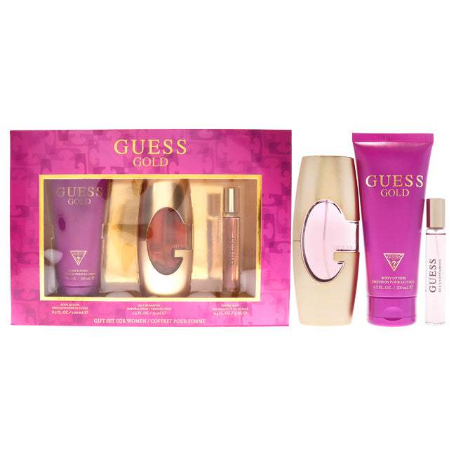 Guess Gold von Guess für Damen - 3-teiliges Geschenkset