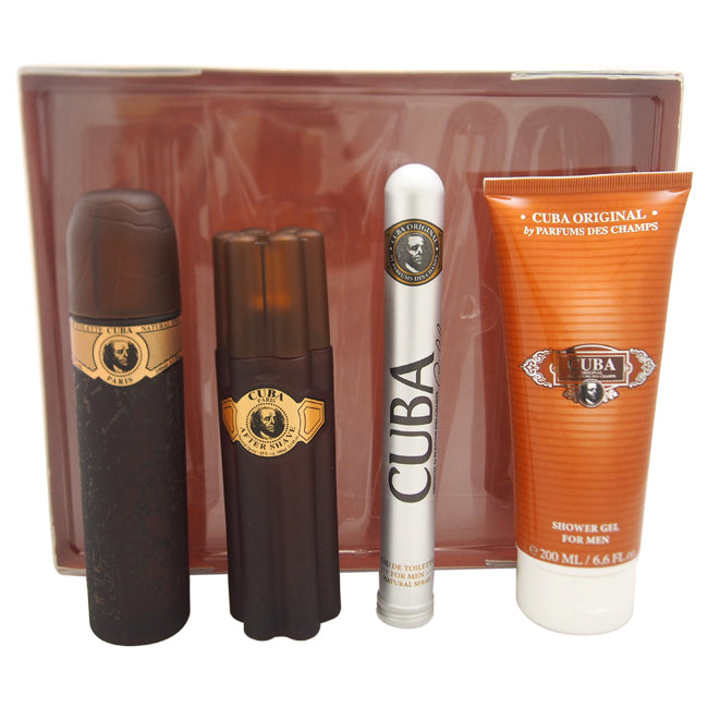 Cuba Gold von Cuba für Männer - 4-teiliges Geschenkset