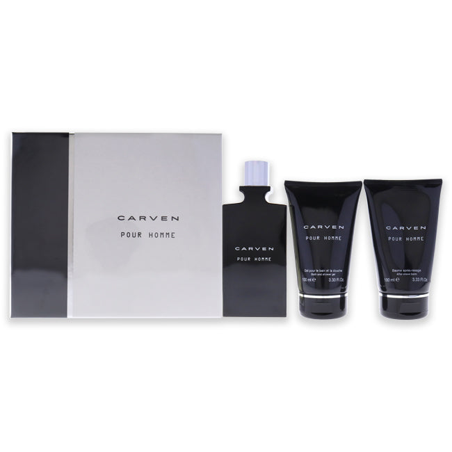 Pour Homme von Carven für Herren - 3-teiliges Geschenkset