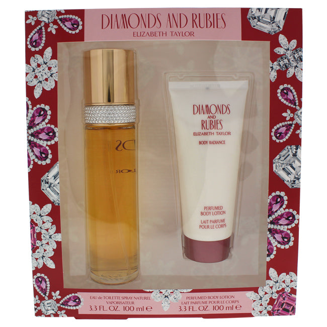 Diamonds and Rubies von Elizabeth Taylor für Damen - 2-teiliges Geschenkset