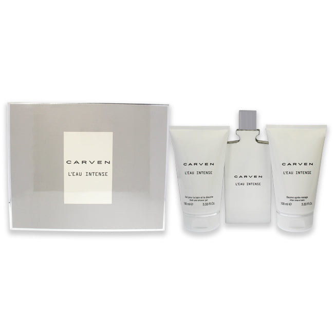 LEau Intense von Carven für Damen - 3-teiliges Geschenkset